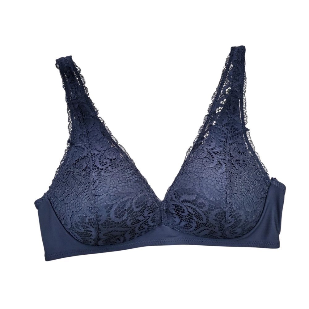 Black Lace Felina Lingerie Size 36B Bra